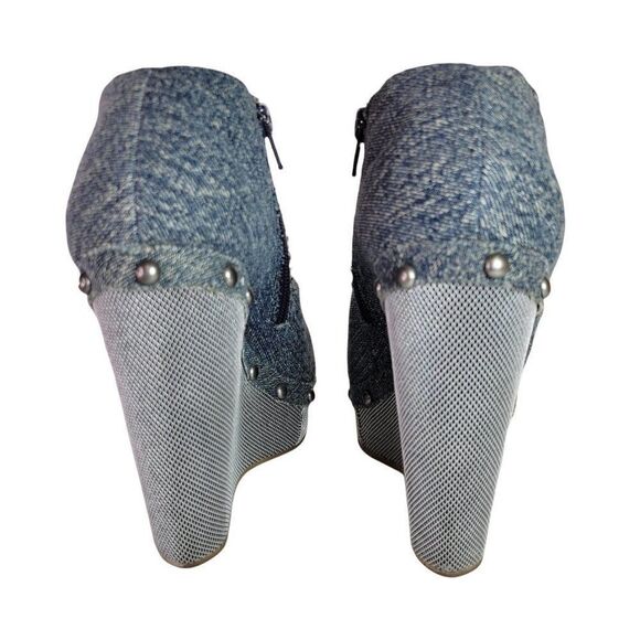 Vintage Calvin Klein Noreen Platform Wedges (Size 7.5) - Picture 5 of 13